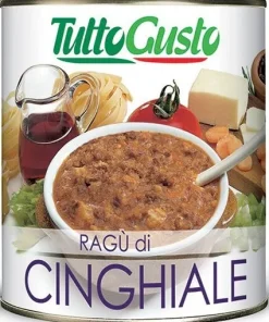 TUTTO GUSTO RAGU` CINGHIALE 800GR