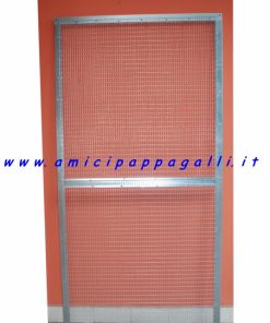 Pannello componibile zincato rete cm95xh190 r25x25 filo mm2.2