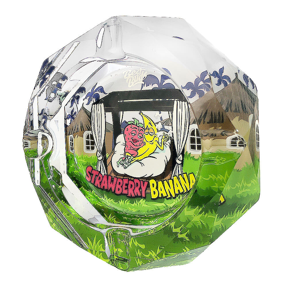 Best Buds Strawberry Banana Posacenere in Vetro con Confezione Regalo - immagine 3