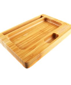 Buddies Vassoio per Rollare in Bamboo 3-in-1
