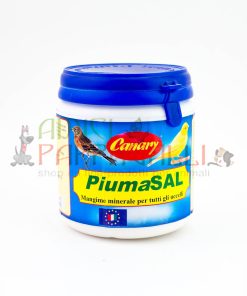Piumasal Canary 300 gr – Sali minerali in polvere per uccelli, pappagalli, colombi