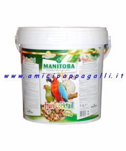 Manitoba fruit cocktail 4 kg -frutta secca pappagalli