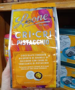 Leone Sacchetti Cri Cri Pistacchio Fondente Gr.150