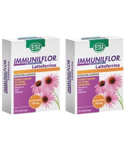 Immunilflor Lattoferrina Con Vitamina D 2 confezioni da 20ncaps