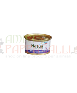 Natua tonnetto con Polpo 85g – cibo umido per gatti in jelly – lattina