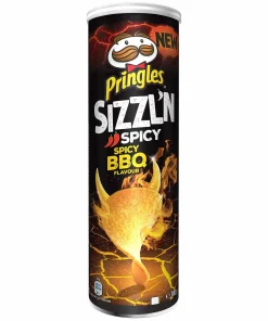 Pringles Sizzln Spice Bbq