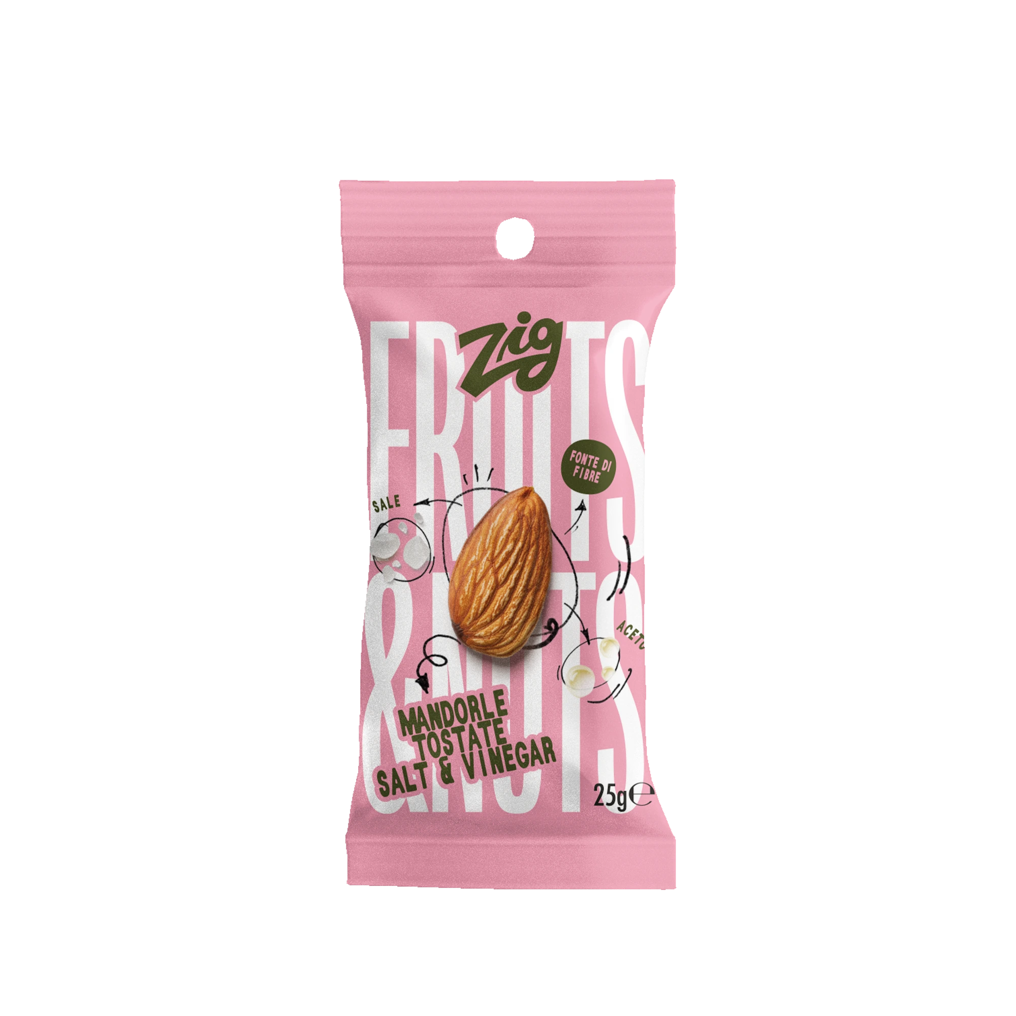Mandorle Tostate Salt&Vinegar