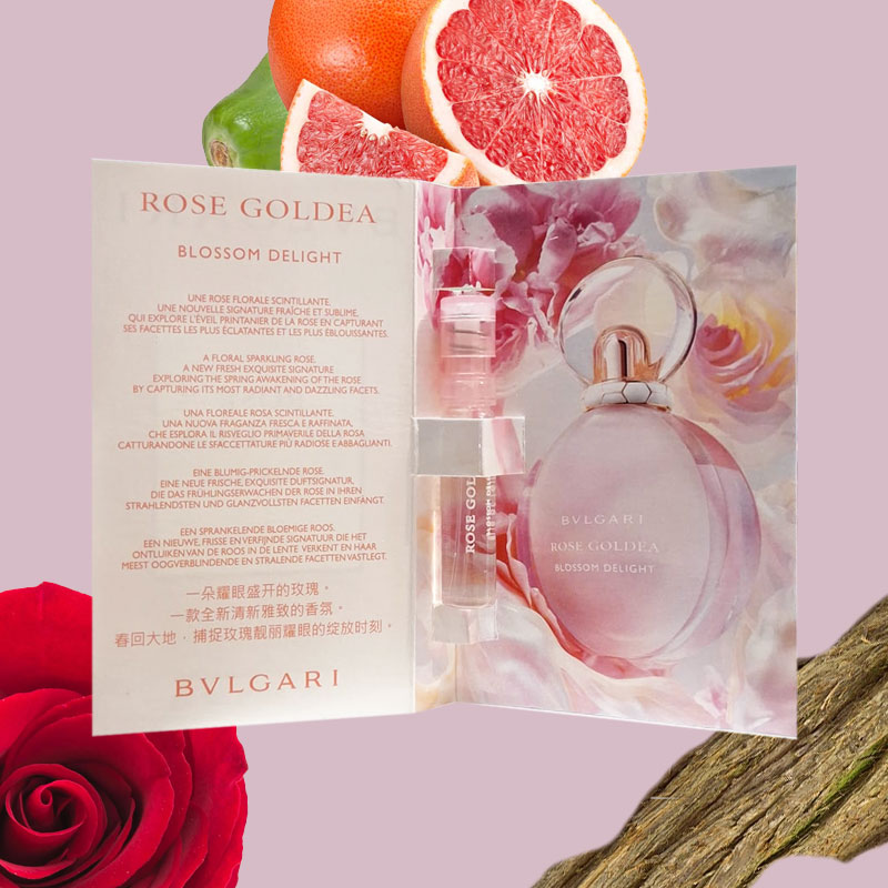 Campioncini BULGARI ROSE GOLDEA BLOSSOM DELIGHT edt donna 1,5ml – 5 pezzi - immagine 2