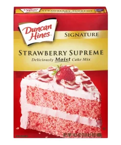 Duncan Hines Strawberry supreme