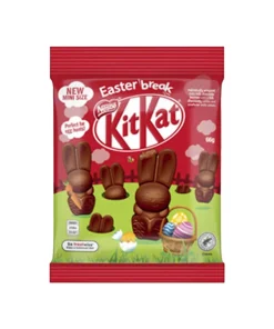 Kit Kat Bunny Mini Pouch, coniglietti di cioccolato al latte 55g