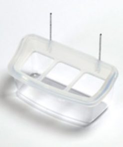 Mangiatoia mini smart 18 pezzi – Mangiatoie per gabbie e voliere uccelli offerta quantità