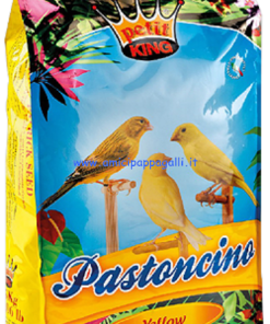 Petit King pastoncino yellow 15kg – pastone morbido giallo per canarini gialli