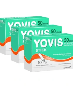 Yovis 10 Stick Da 1,5g 3 Confezioni 50 Miliardi Di Fermenti Lattici Attivi